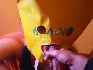 Most gülkünç damagyň içine ever - hellowin kostýüm as glovo