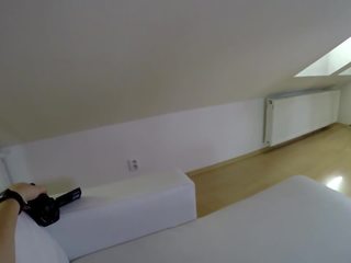 Gopro 上の 私の 頭 ハメ撮り スタイル 服を着た女性裸の男性 チャレンジ ととも​​に 4 ホット.