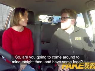 Фалшив driving училище jealous учащ се с неизплатен цици иска трудно чукане