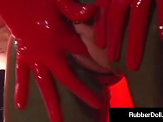여왕 님 유액 여왕 rubberdoll 잤어요 금발의 노예: x 정격 비디오 b1